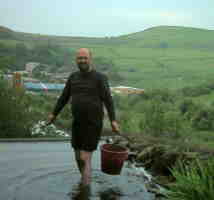 Wading